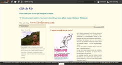 Desktop Screenshot of clesdevie.com